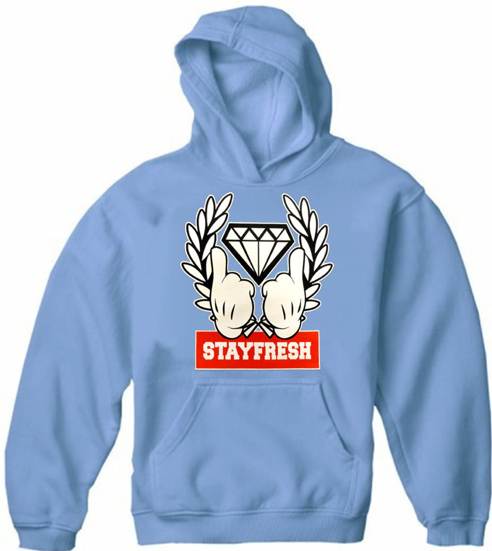 Stay Fresh Adult Hoodie