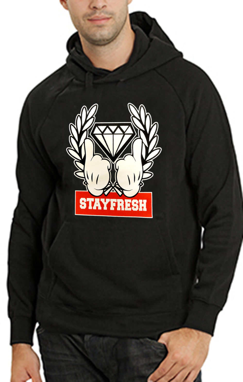 Stay Fresh Adult Hoodie