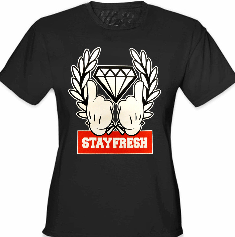 Stay Fresh Girl's T-Shirt