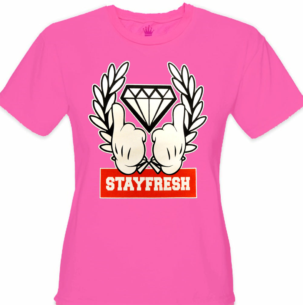 Stay Fresh Girl's T-Shirt