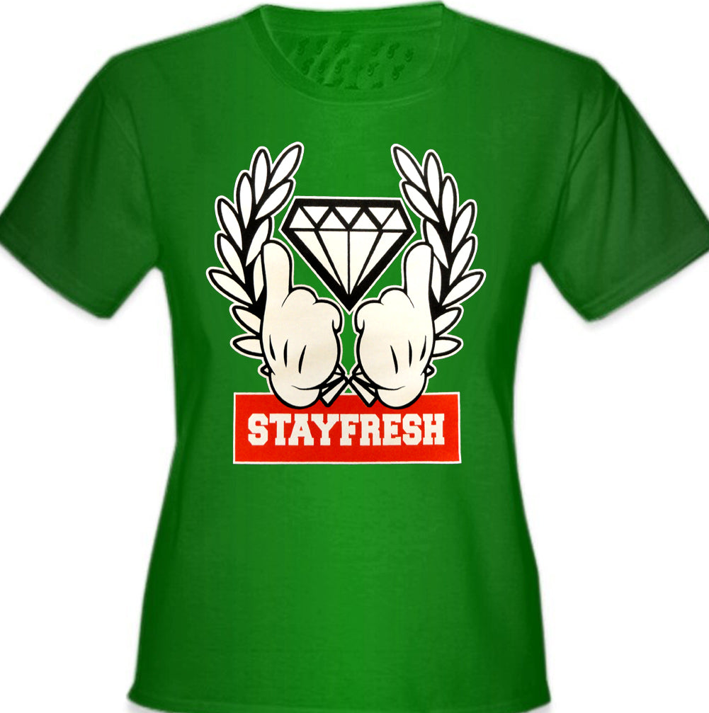 Stay Fresh Girl's T-Shirt