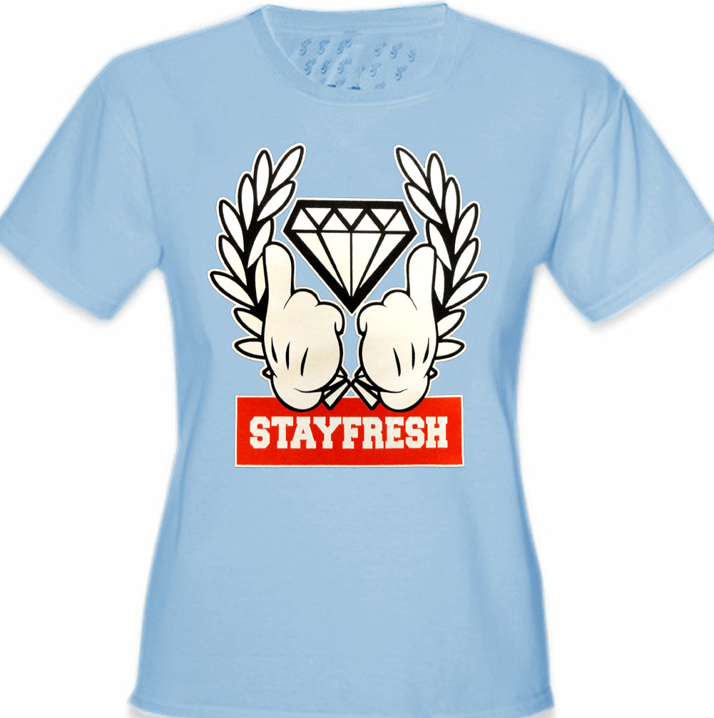 Stay Fresh Girl's T-Shirt