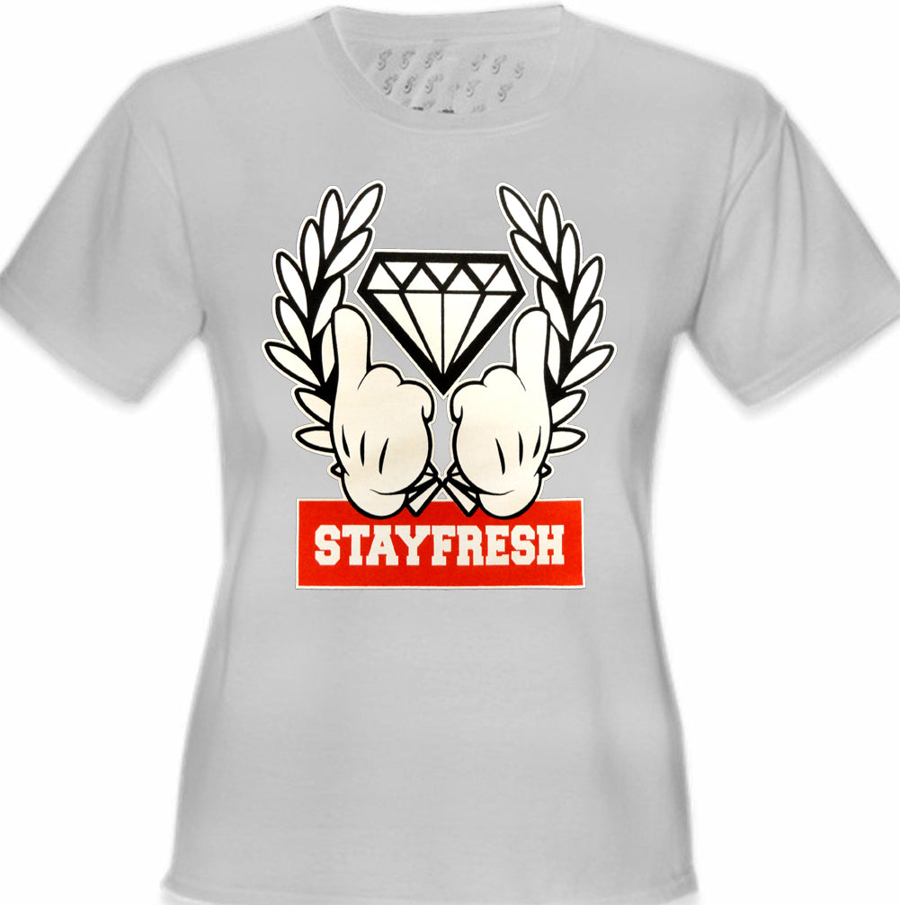 Stay Fresh Girl's T-Shirt