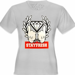 Stay Fresh Girl's T-Shirt