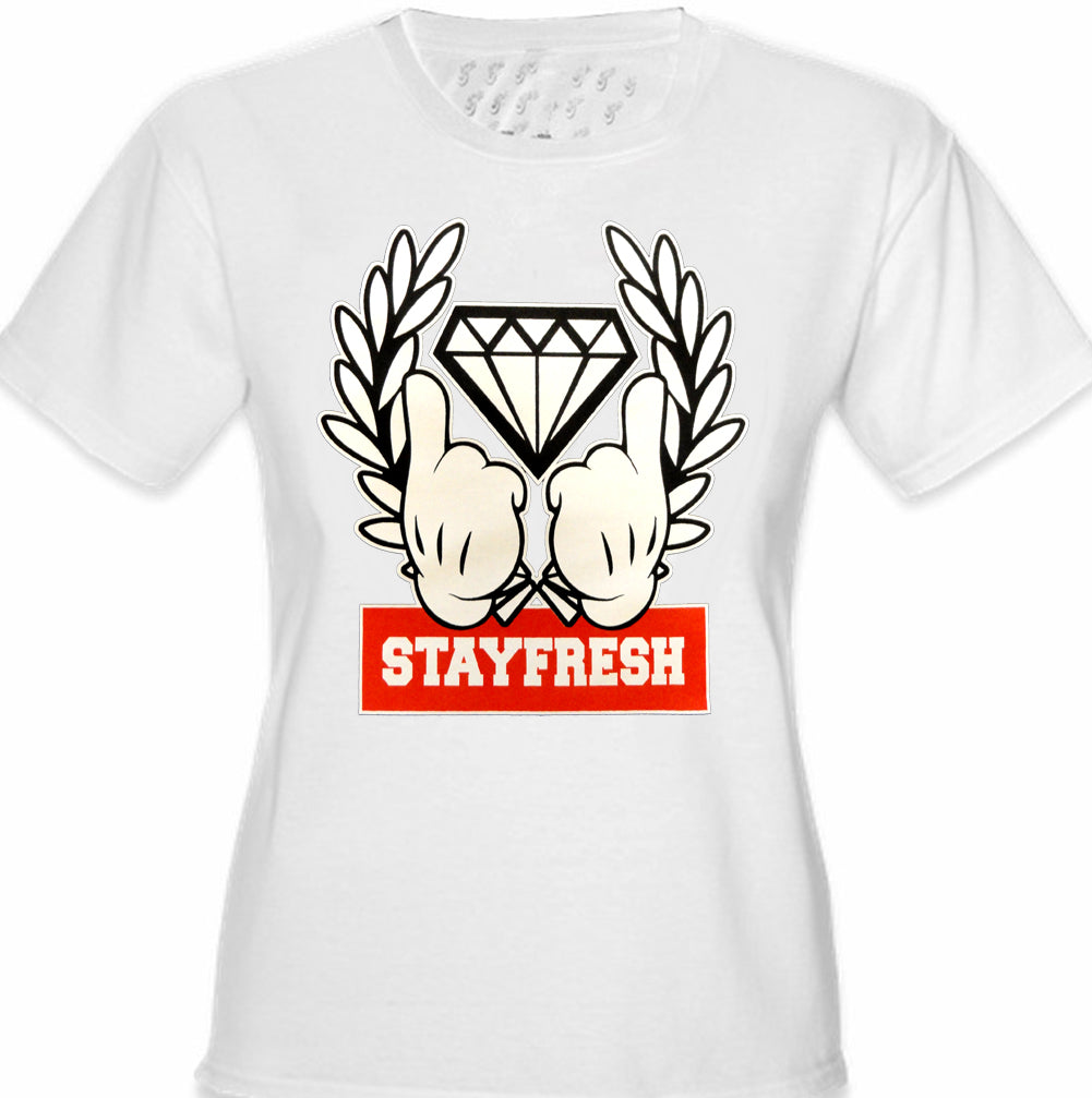 Stay Fresh Girl's T-Shirt