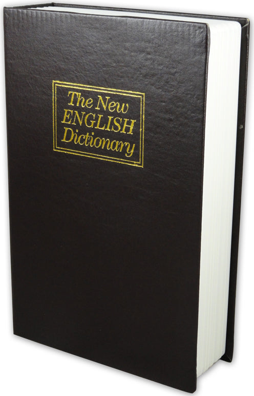 Stealth Diversion Dictionary with Key Lock Safe