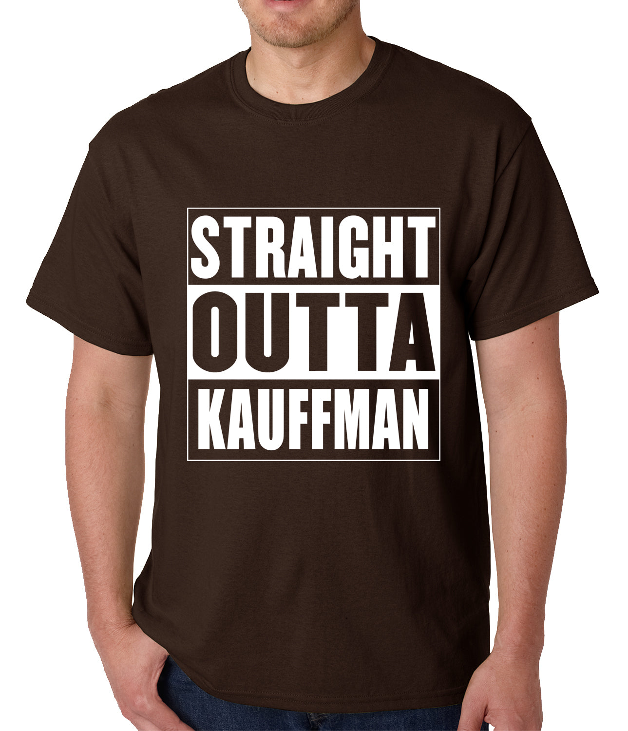 Straight Outta Kauffman Field Kansas City Mens T-shirt