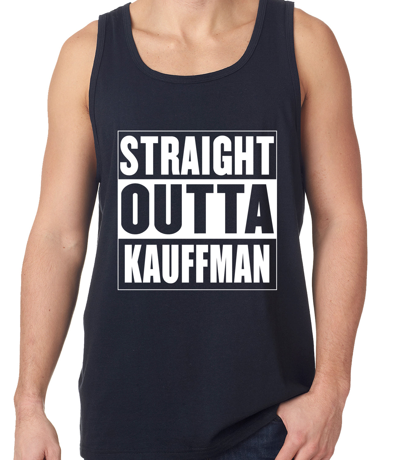 Straight Outta Kauffman Field Kansas City Tank Top