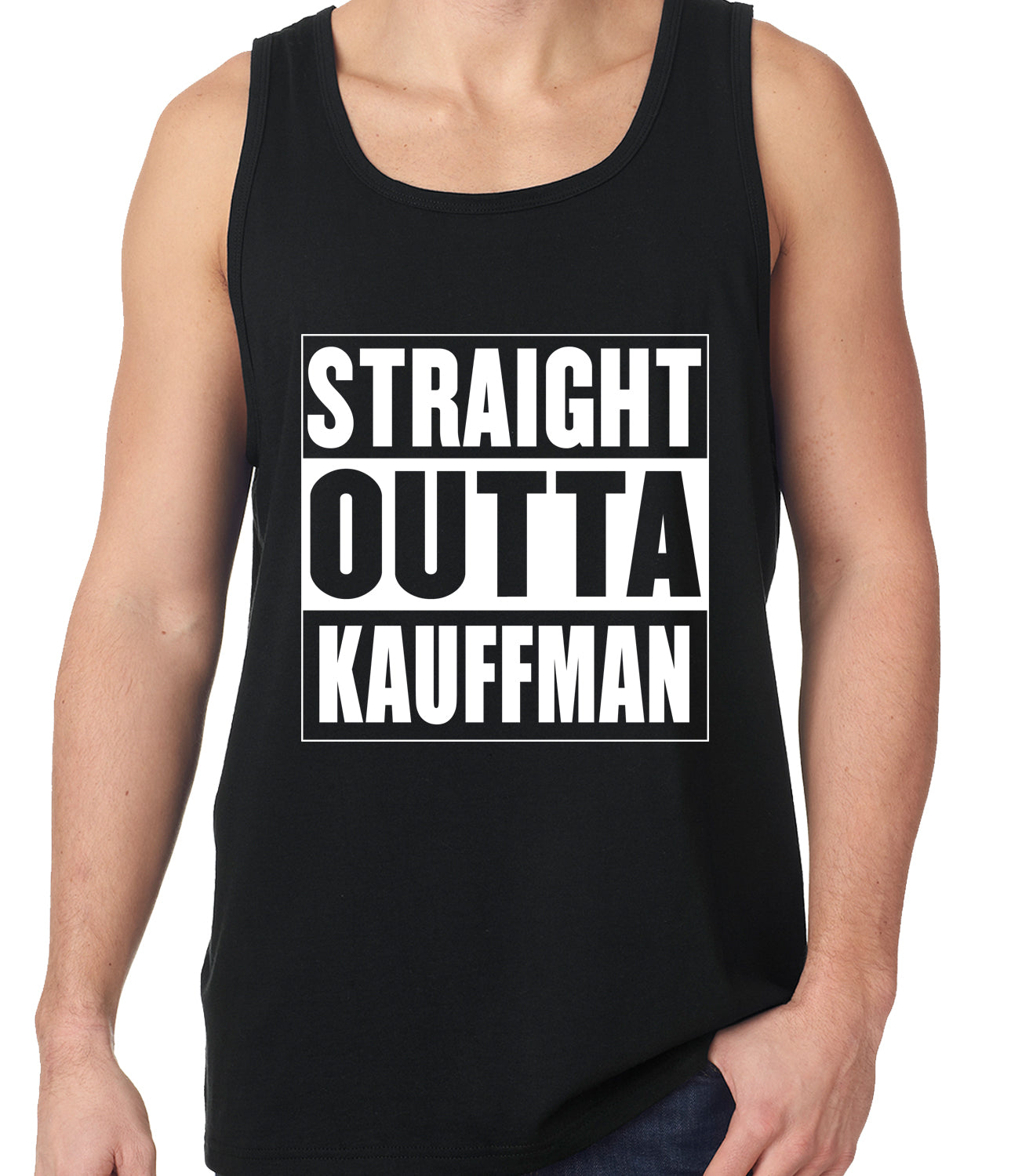 Straight Outta Kauffman Field Kansas City Tank Top