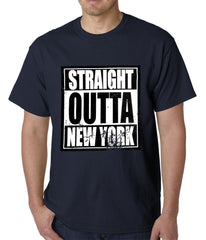 Straight Outta New York Mens T-shirt