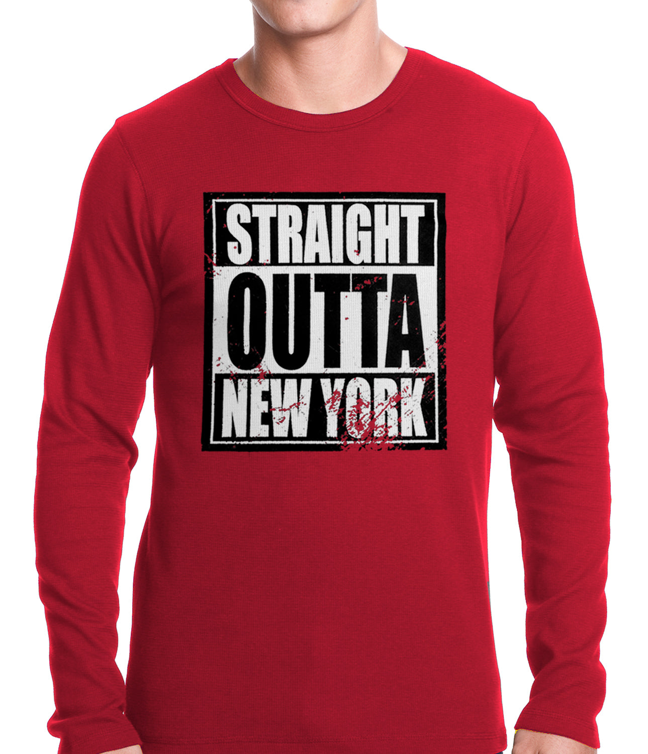 Straight Outta New York Thermal Shirt