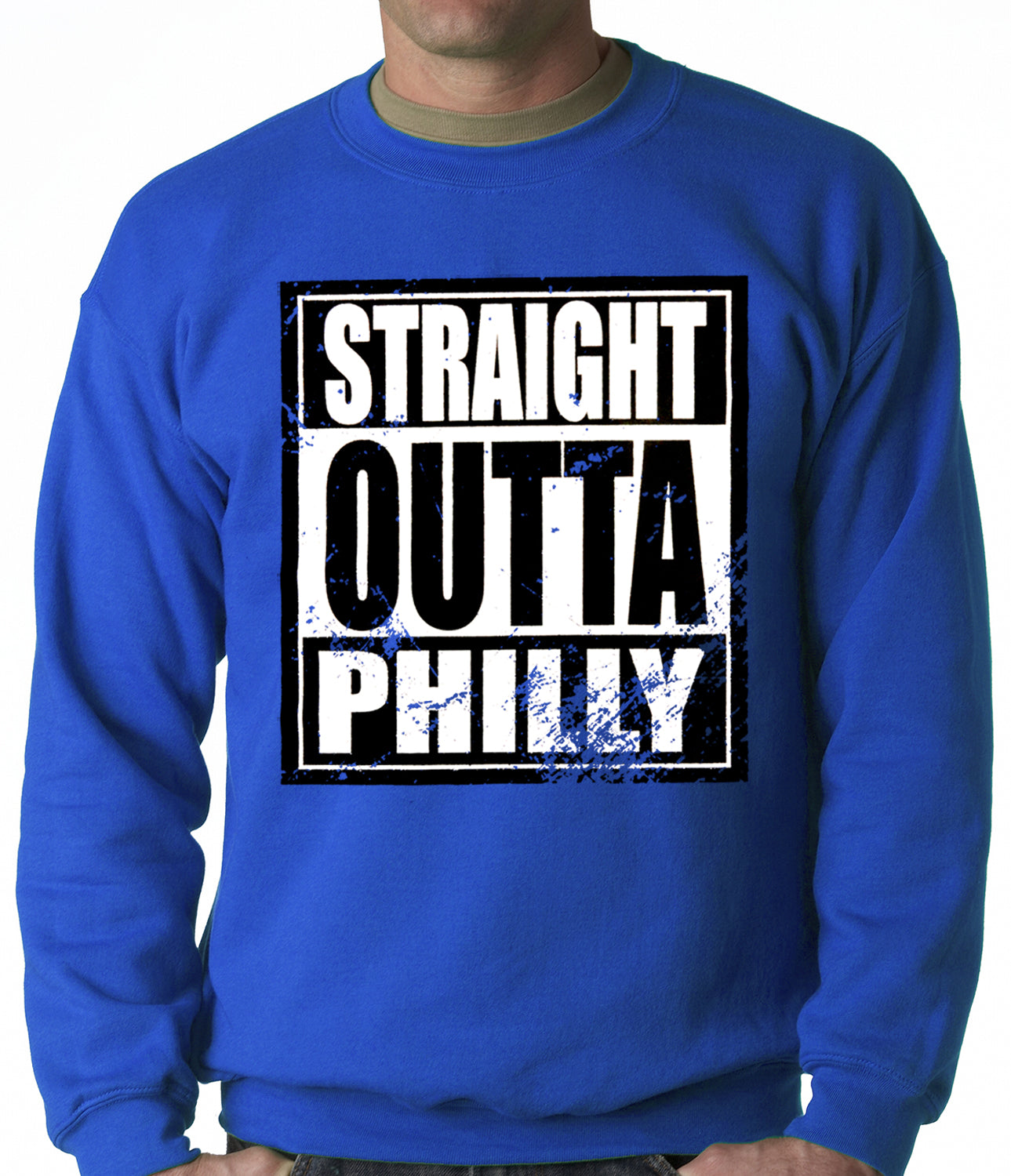 Straight Outta Philly Adult Crewneck
