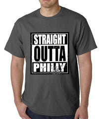 Straight Outta Philly Mens T-shirt
