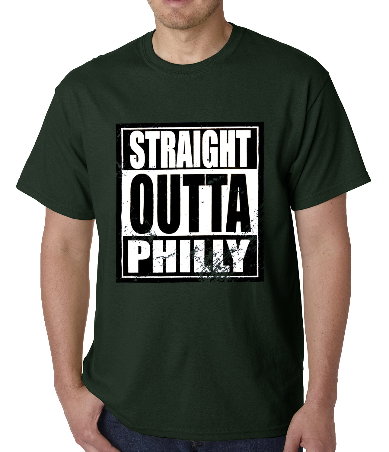 Straight Outta Philly Mens T-shirt