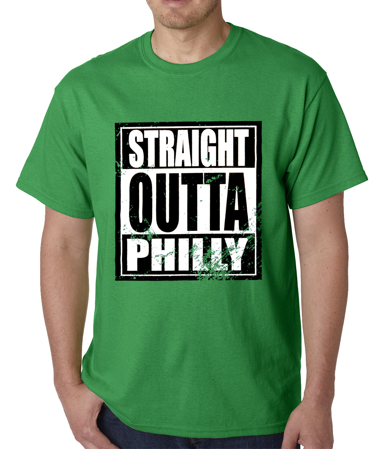 Straight Outta Philly Mens T-shirt