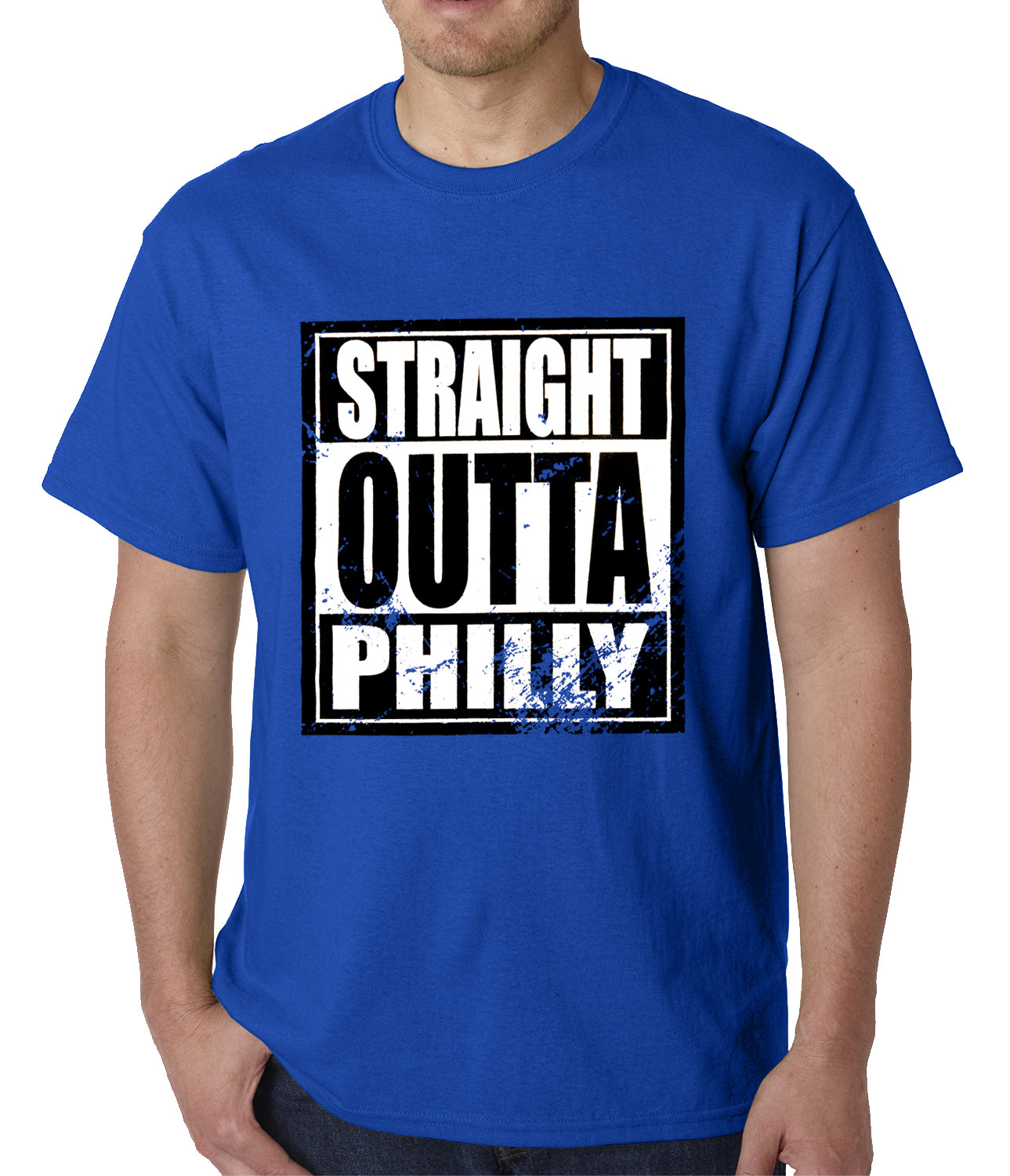 Straight Outta Philly Mens T-shirt