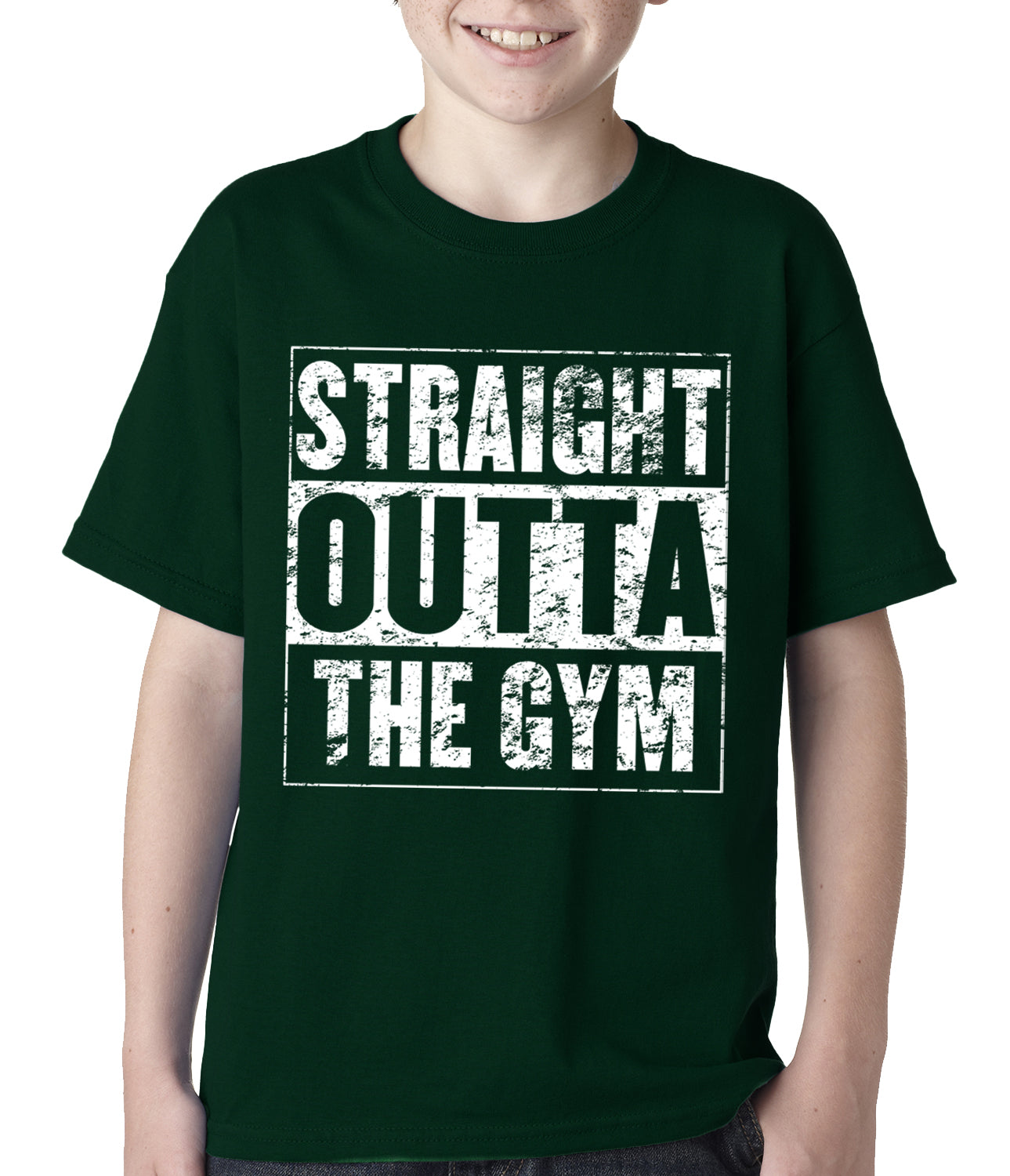 Straight Outta The Gym Kids T-shirt
