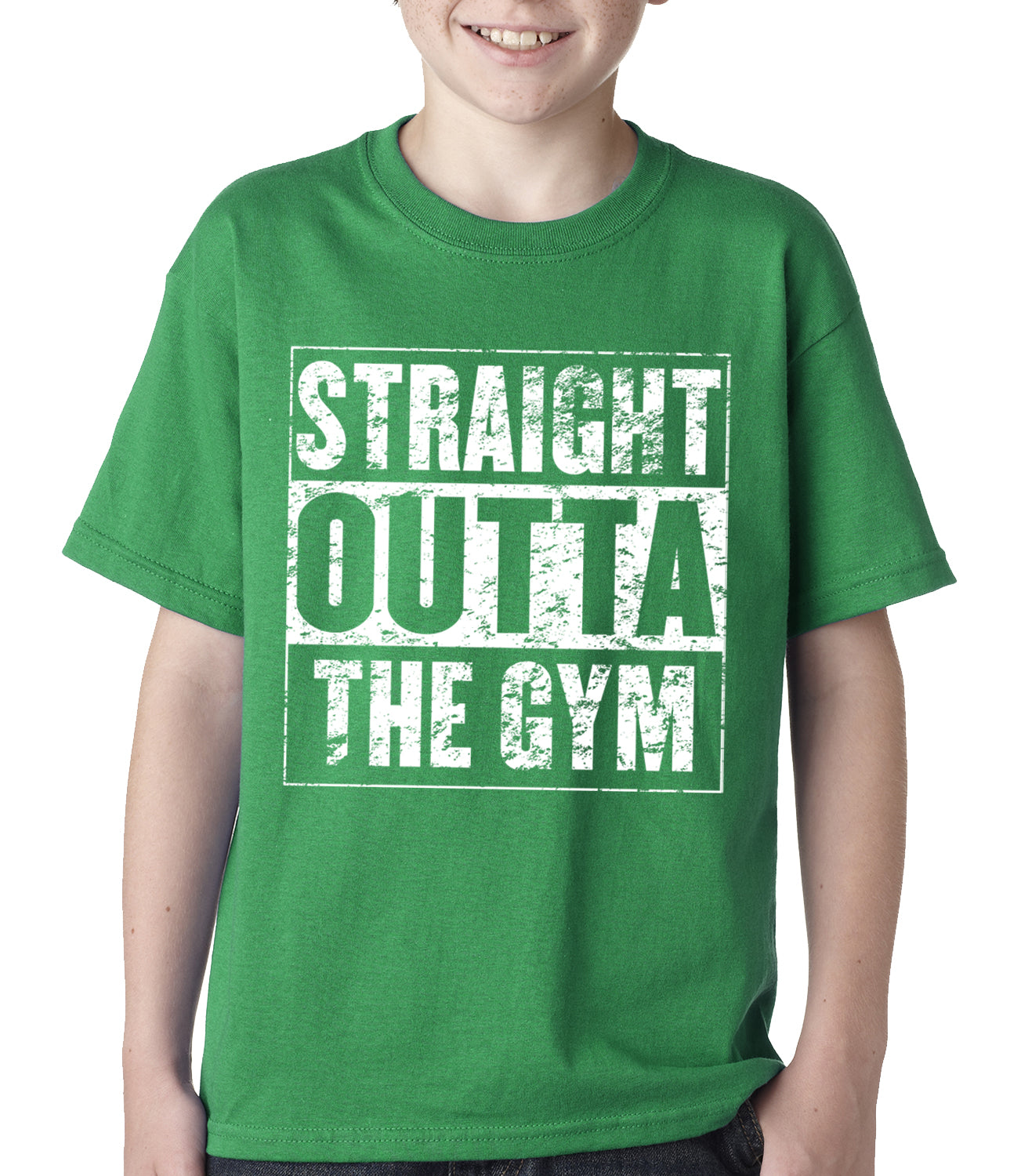 Straight Outta The Gym Kids T-shirt