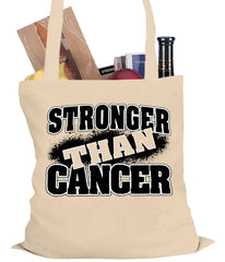 Stronger Than Cancer Tote Bag