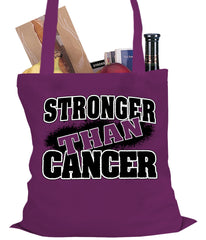 Stronger Than Cancer Tote Bag