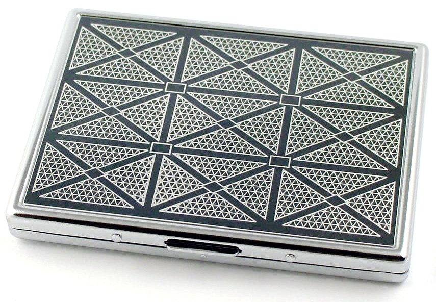Structure Designer Cigarette Case (For Regular Size & 100's)