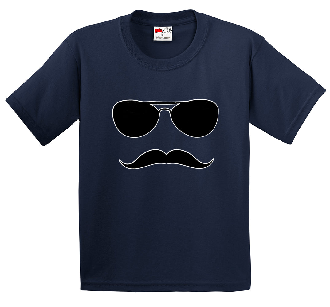 Sunglasses Mustache Men's T-Shirt