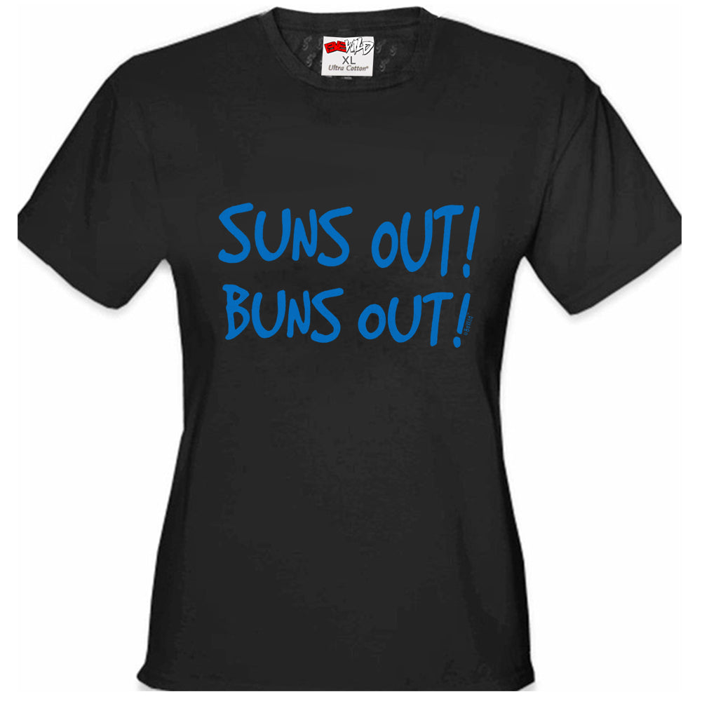 Suns Out Buns Out Girl's T-Shirt