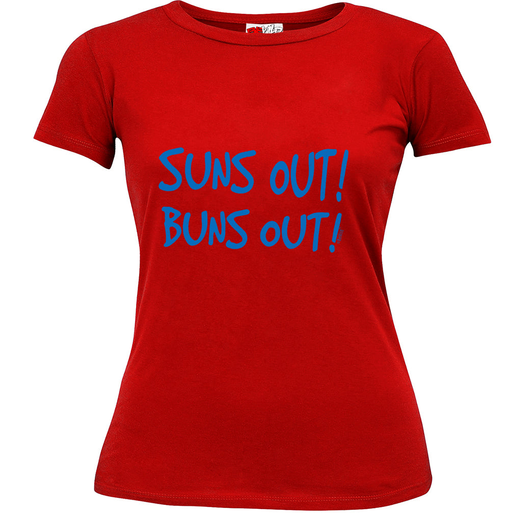 Suns Out Buns Out Girl's T-Shirt