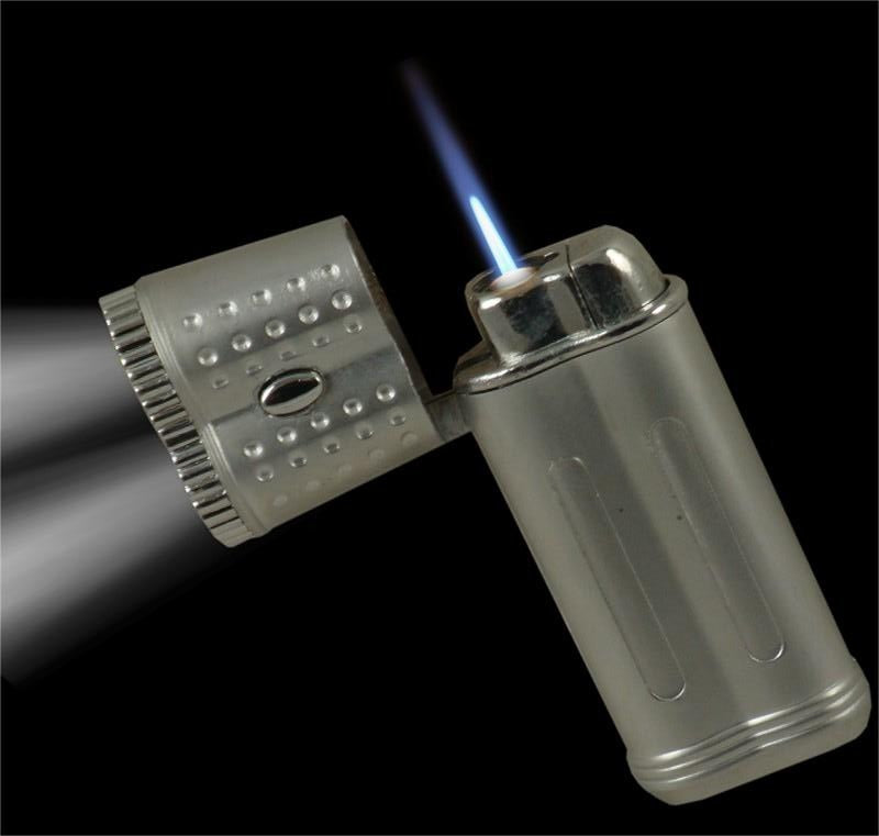 Super Bright LED Flash Light Torch Lighter