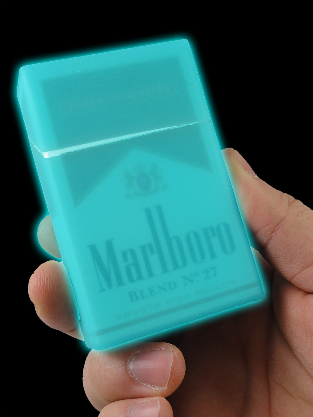 Super Glow In The Dark Cigarette Case ( Regular Size & 100's )