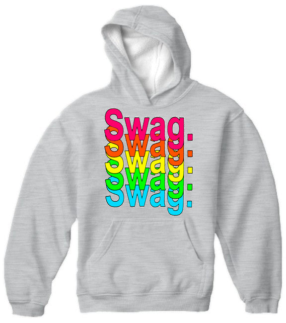 Swag Multi-Color Neon Adult Hoodie