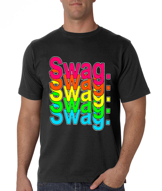 Swag Multi-Color Neon Men's T-Shirt