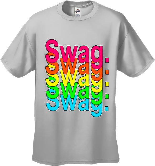 Swag Multi-Color Neon Men's T-Shirt