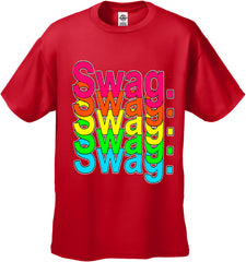 Swag Multi-Color Neon Men's T-Shirt