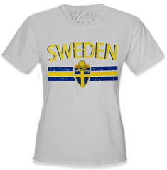 Sweden Vintage Shield International Girls T-Shirt