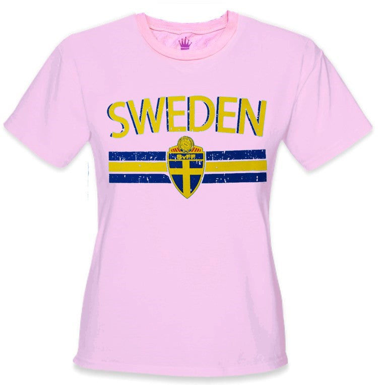 Sweden Vintage Shield International Girls T-Shirt