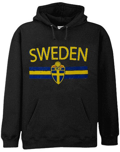 Sweden Vintage Shield International Hoodie