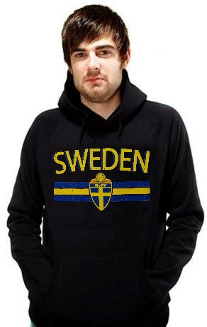 Sweden Vintage Shield International Hoodie