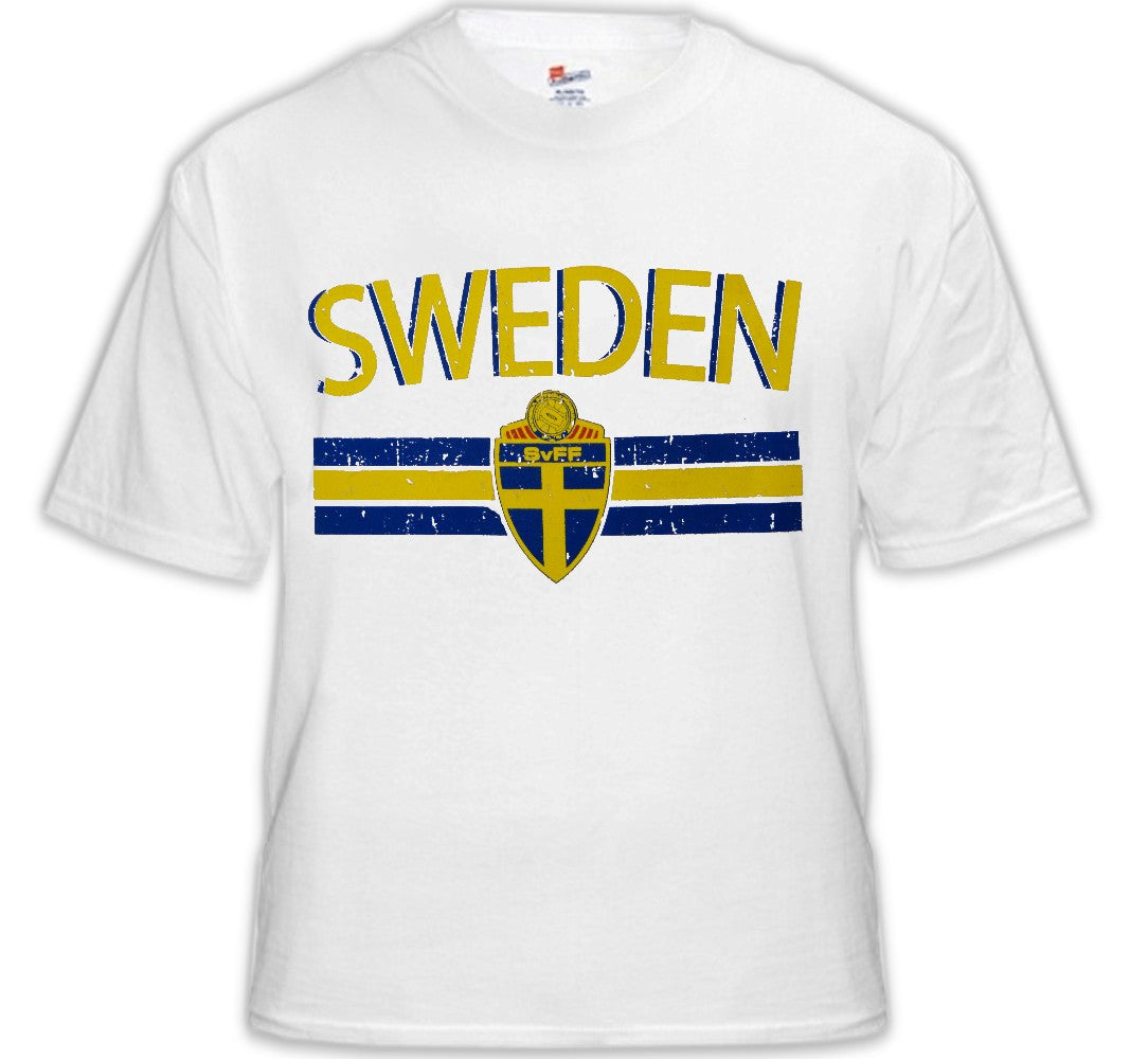 Sweden Vintage Shield International Mens T-Shirt