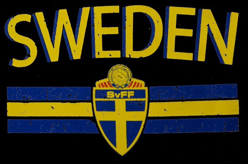 Sweden Vintage Shield International Mens T-Shirt