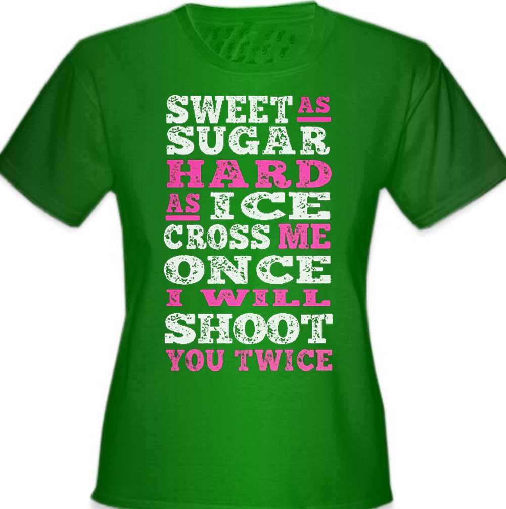 Sweet As Sugar Hard As Ice Girl's T-Shirt