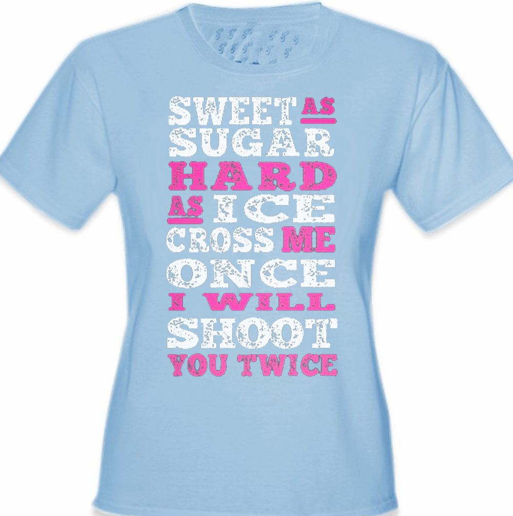 Sweet As Sugar Hard As Ice Girl's T-Shirt