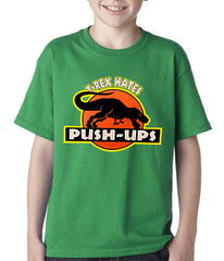 T-Rex Hates Pushups Funny Kids T-shirt