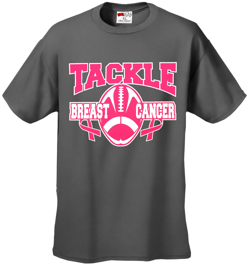 Tackle Breast Cancer Mens T-shirt
