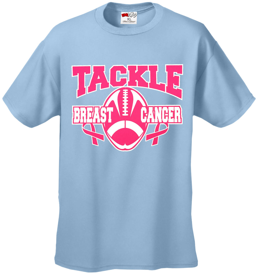 Tackle Breast Cancer Mens T-shirt
