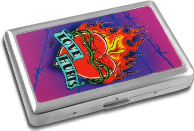 Tattoo Art Cigarette Case (For Regular Size & 100's)