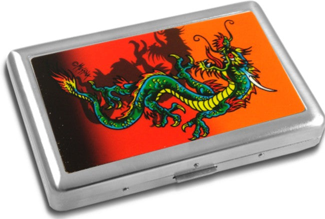 Tattoo Art Cigarette Case (For Regular Size & 100's)