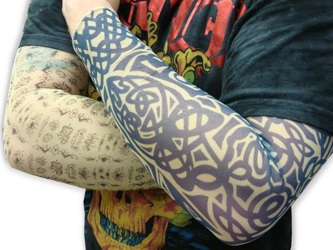 Tattoo Sleeves - 4 Assorted Tattoo Slip on Sleeves Only $2.50 Each