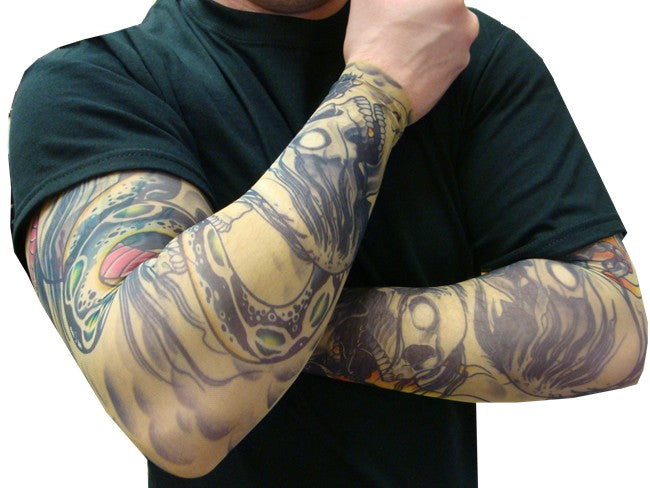 Biker Tattoo Sleeves (Pair)