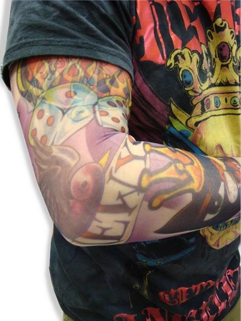 Tattoo Sleeves - Classic Vintage Street Tattoo Sleeves (Pair)